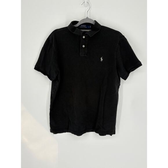 Polo Ralph Lauren Other - Polo Ralph Lauren Iconic Mesh Polo Custom Slim Fit Shirt in Black – Large